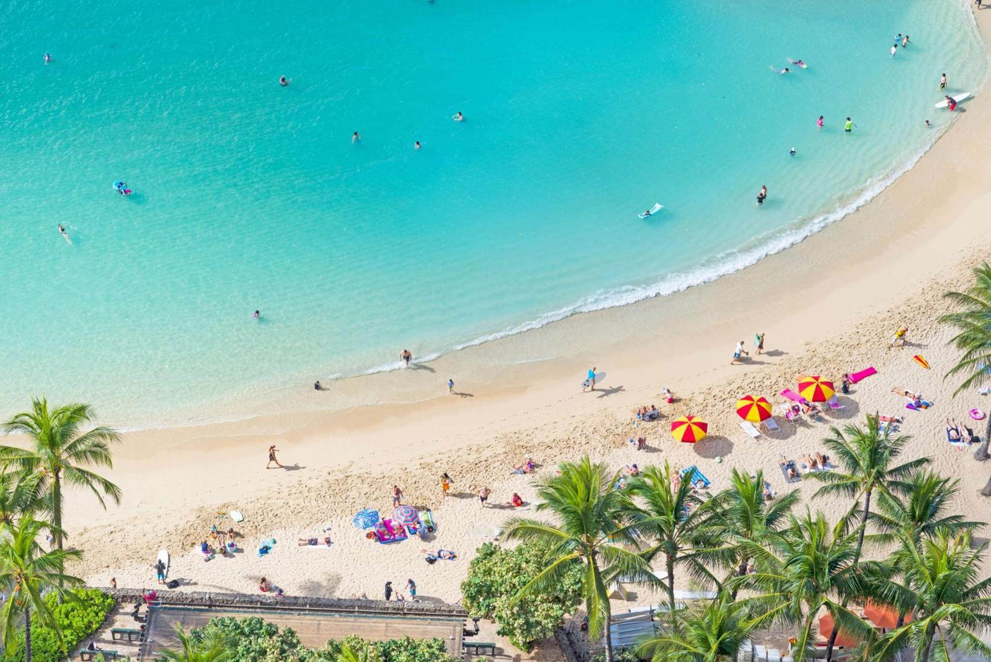 Aston Waikiki Beach Tower Гонолулу Екстер'єр фото Waikiki Beach