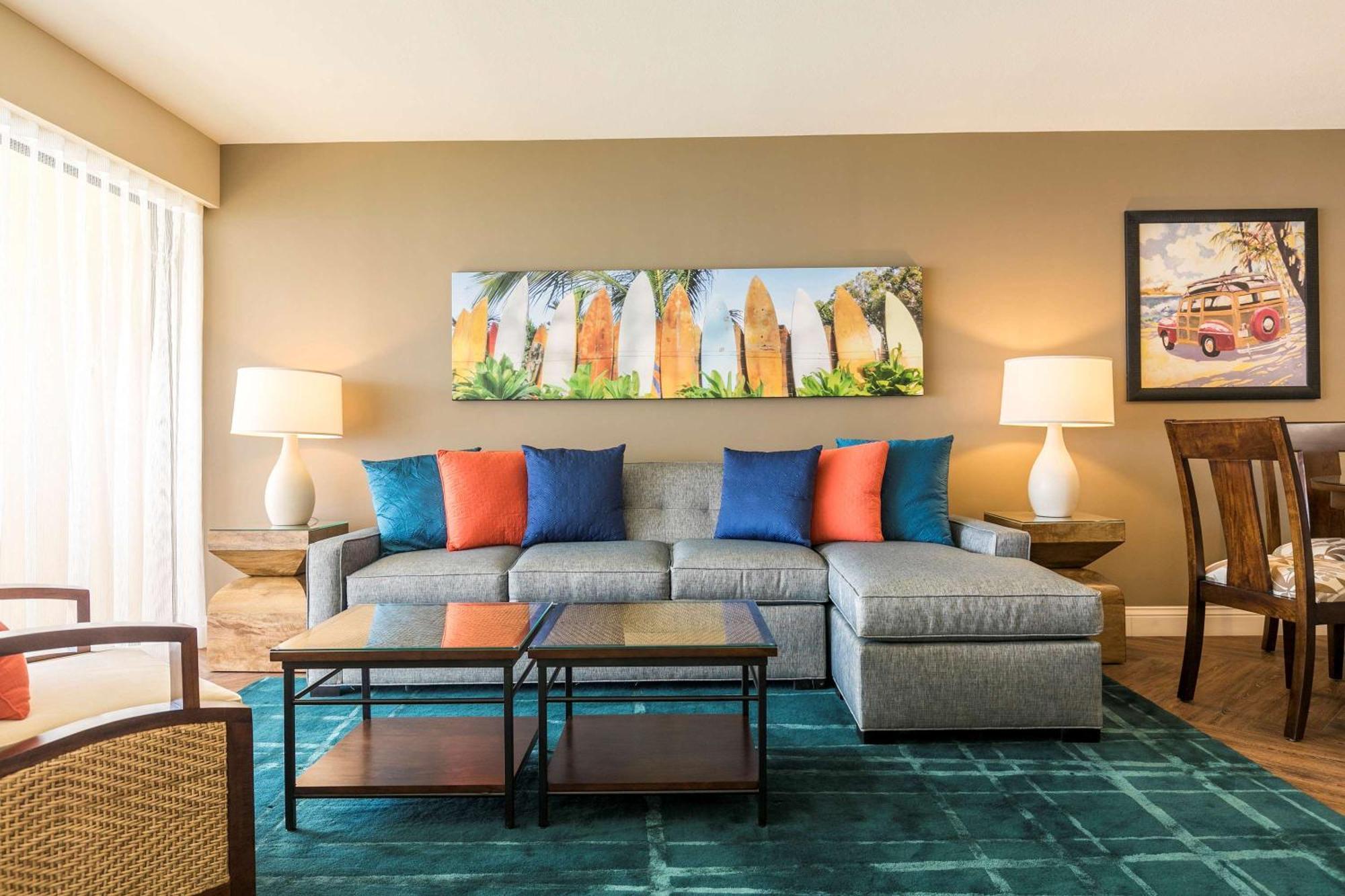 Aston Waikiki Beach Tower Гонолулу Екстер'єр фото Living room